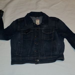 Mossimo jean jacket. Dark wash.
